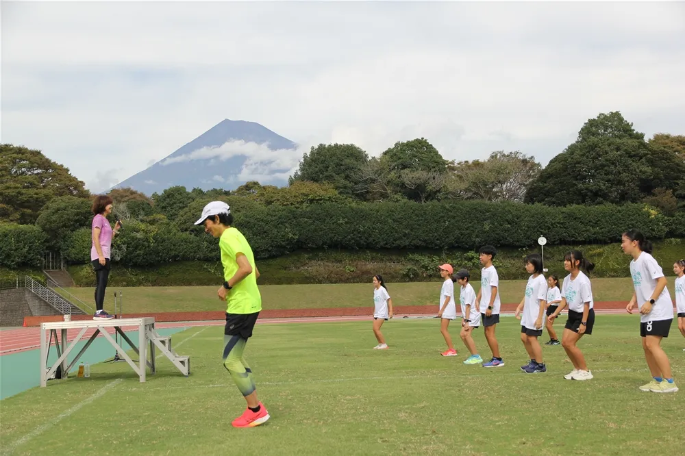 チームQランニングクリニックの様子(4)