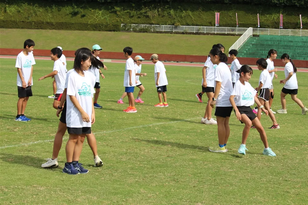 チームQランニングクリニックの様子(5)
