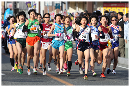 レース中の様子