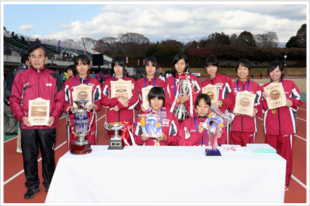 表彰　優勝　立命館大学