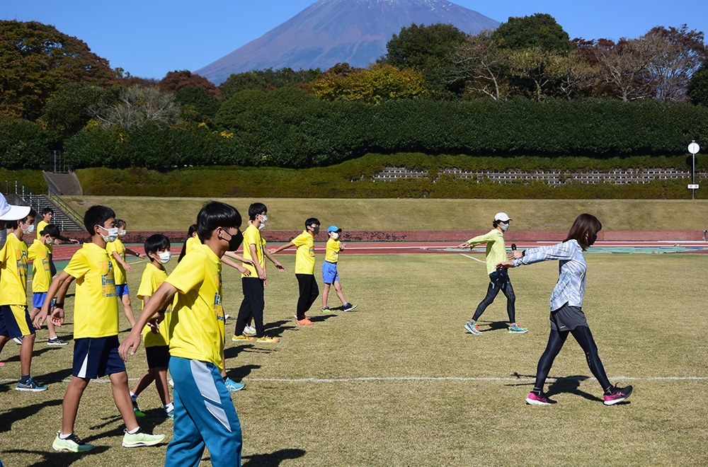 チームQランニングクリニックの様子(3)