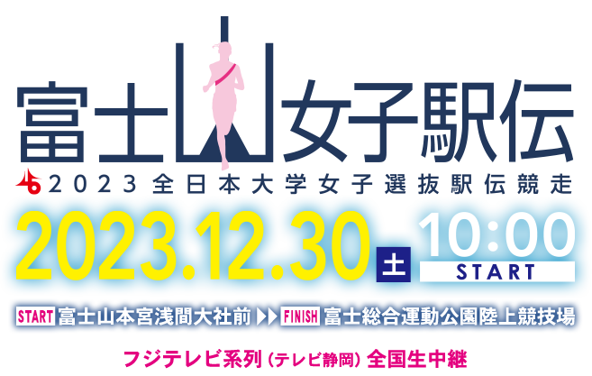 「2023全日本大学女子選抜駅伝競走」2023年12月30日(土)10時00分スタート