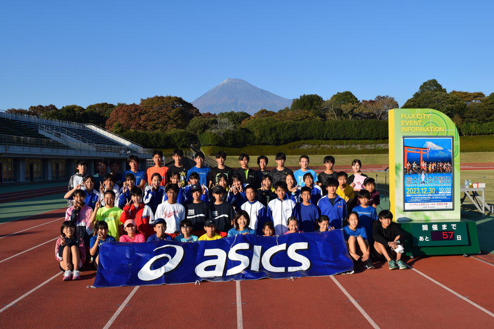 チームQランニングクリニックの様子(1)