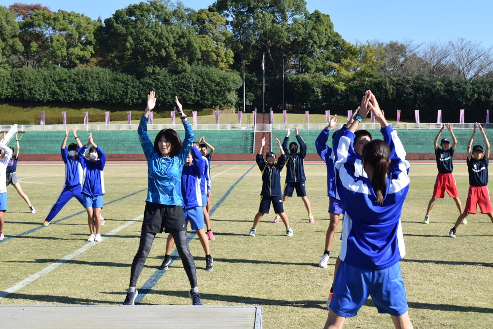 チームQランニングクリニックの様子(5)