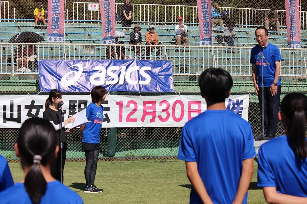 チームQランニングクリニックの様子(1)